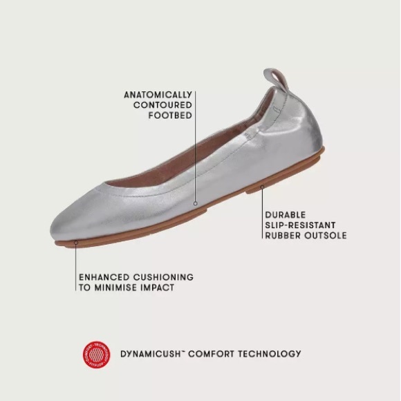 NEW FitFlop Lena Patent Leather Shiny Lightweight Soft Preppy Loafers Size 11 - Picture 9 of 9